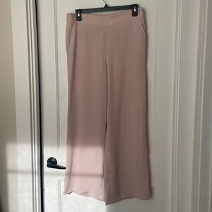 Women’s pink wide leg trousers